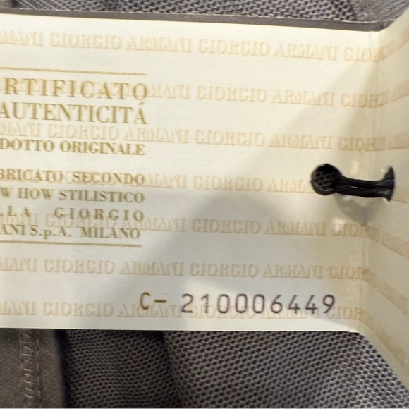 Armani Exchange Women’s Long Sleeve Top With Wing Design Taupe Sz S NWT & COA - Picture 15 of 15